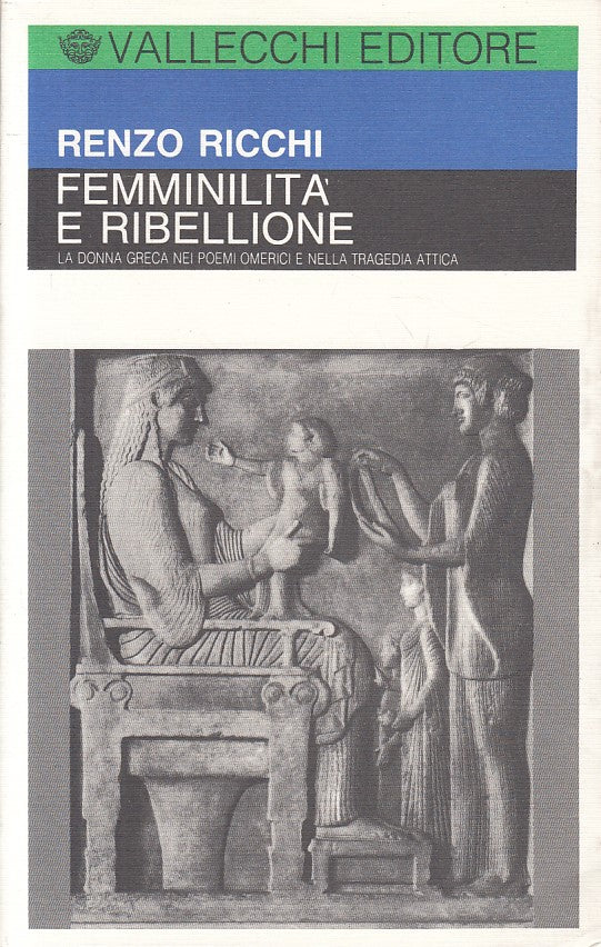 LS- FEMMINILITA' E RIBELLIONE - RICCHI - VALLECCHI --- 1987 - B - ZFS109