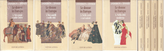 LS- LE DONNE IN EUROPA 4 VOLL.- ANDERSON ZINSSER- LATERZA --- 1993 - CS - ZFS109