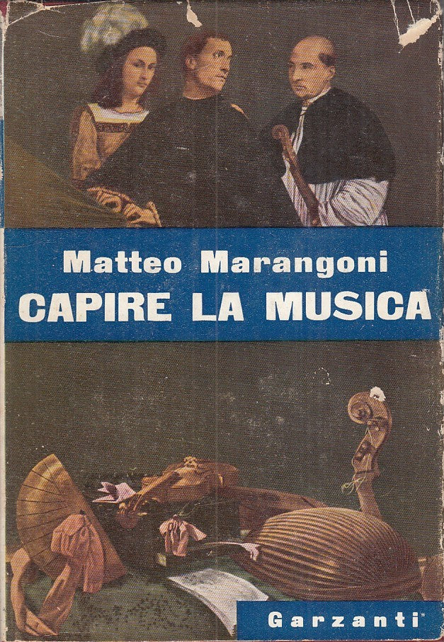LZ - CAPIRE LA MUSICA - MATTEO MARANGONI - GARZANTI --- 1953 - CS - ZFSS371