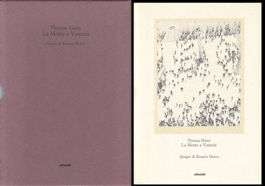 LN- LA MORTE A VENEZIA - THOMAS MANN MORRA -- OLIVETTI -- 1980 - BS - ZFS72