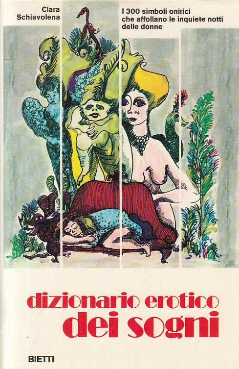 LX- DIZIONARIO EROTICO DEI SOGNI - SCHIAVOLENA - BIETTI --- 1979 - B - YFS183