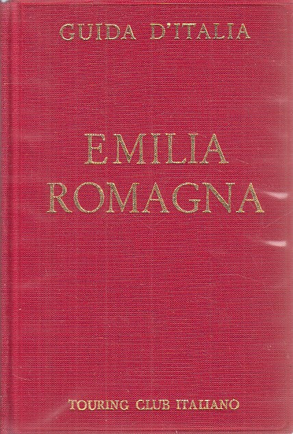 LV- GUIDA D'ITALIA EMILIA ROMAGNA -- TCI --- 1971 - CS - YFS183