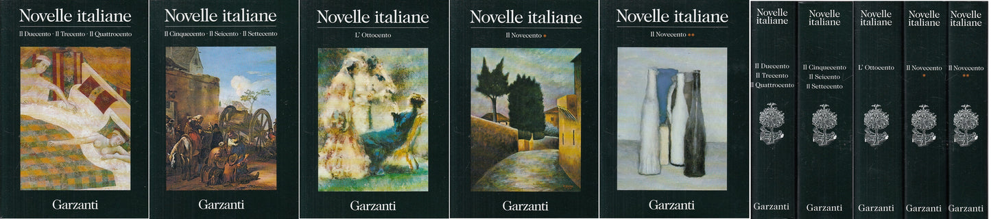 LN- NOVELLE ITALIANE 5 VOLUMI - AA.VV. - GARZANTI --- 2001 - CS - YFS999
