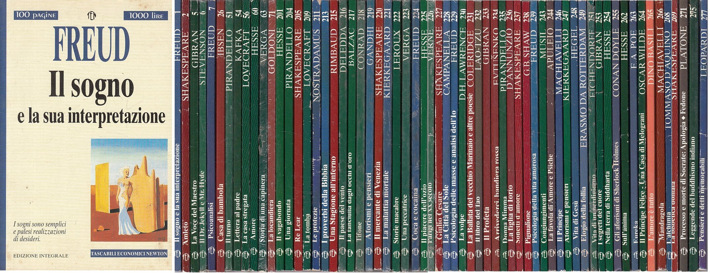 LZ- 100 PAGINE 1000 LIRE 64 VOLUMI -- NEWTON - ECONOMICI -- 1996 - B - YFS999
