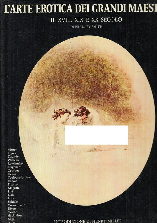 LT- L'ARTE EROTICA DEI GRANDI MAESTRI- BRADLEY SMITH MILLER---- 1980- CS- YFS760