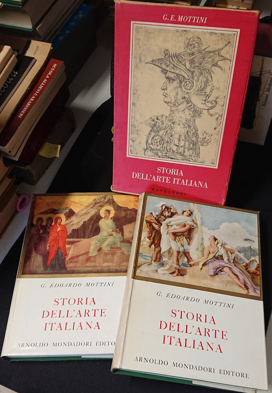 LT - STORIA DELL'ARTE ITALIANA VOL I/II - MOTTINI- MONDADORI--- 1956- CS- YFS769