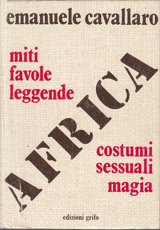 LZ - AFRICA - EMANUELE CAVALLARO - GRIFO --- 1985 - CS - YFS759