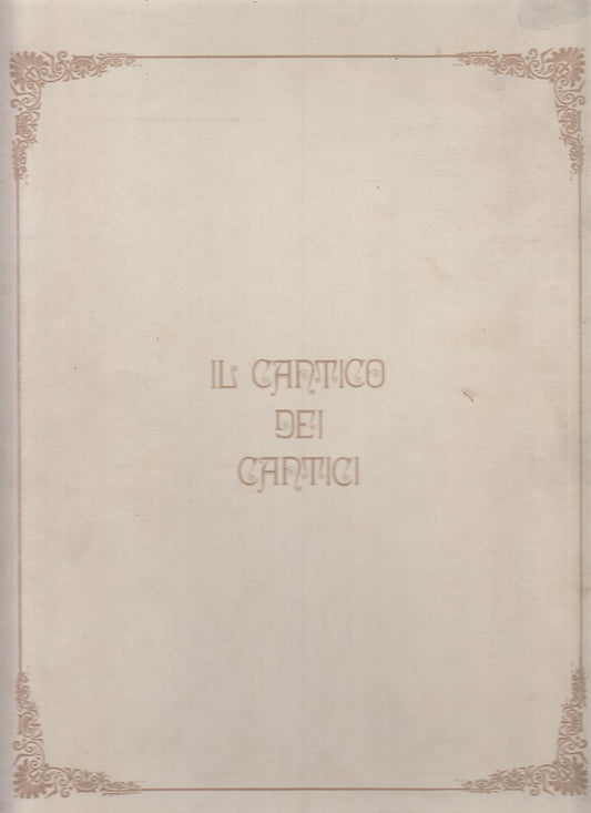 LX - IL CANTICO DEI CANTICI -- CHARLES SKILTON --- 1969 - C - YFS771