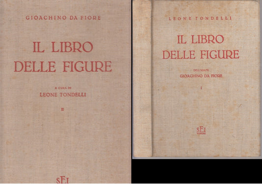 LZ- IL LIBRO DELLE FIGURE VOLUMI I e II - GIOACHINO DA FIORE ---- 1940- C- XFS68