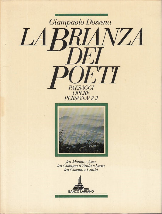 LT - LA BRIANZA DEI POETI - GIAMPAOLO DOSSENA - VALLECCHI --- 1980 - CS - YFS767