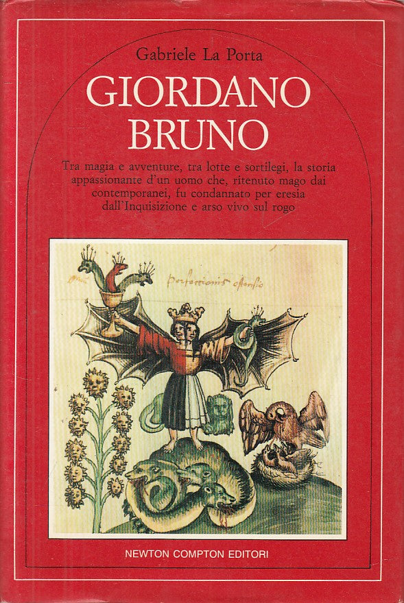 LS- GIORDANO BRUNO MAGIA AVVENTURE - LA PORTA - NEWTON --- 1988 - CS - ZFS298