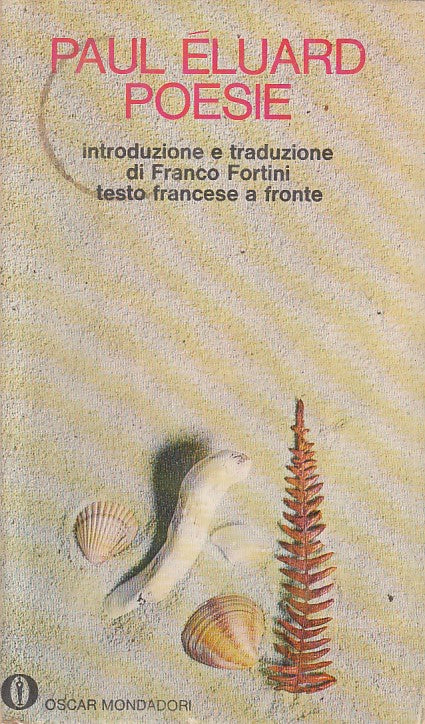 LN- POESIE TESTO FRANCESE A FRONTE - ELUARD - MONDADORI --- 1970 - B - YFS266