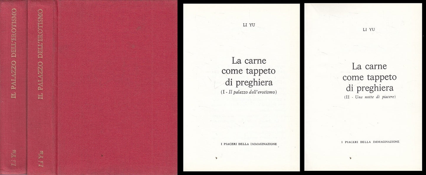 LX- PALAZZO EROTISMO 2 VOLL.- YU- FORUM- PIACERI IMMAGINAZIONE-- 1967- C- ZFS201