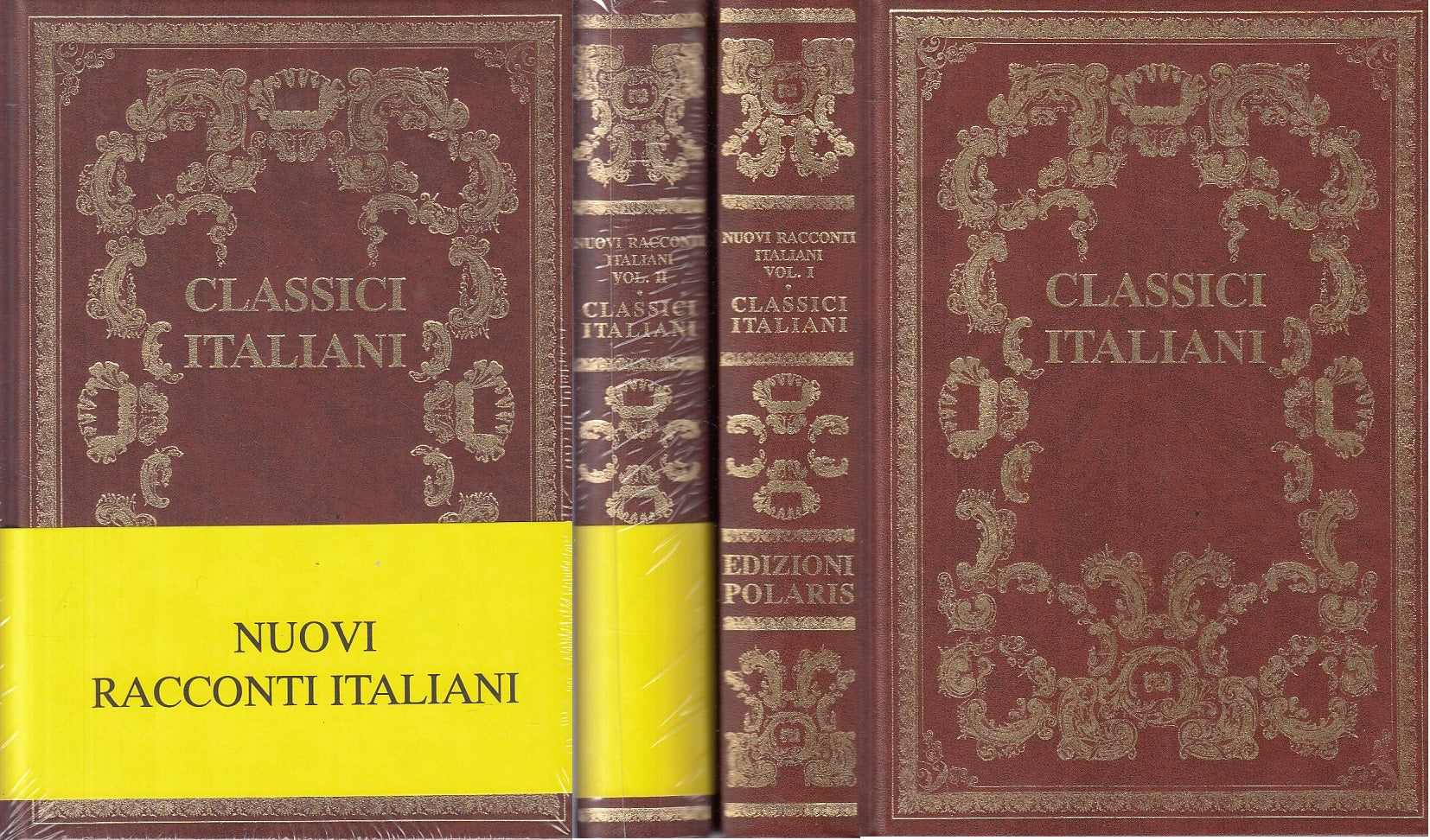 LN- CLASSICI ITALIANI NUOVI RACCONTI 2 VOLUMI -- POLARIS --- 1992 - C - ZFS120