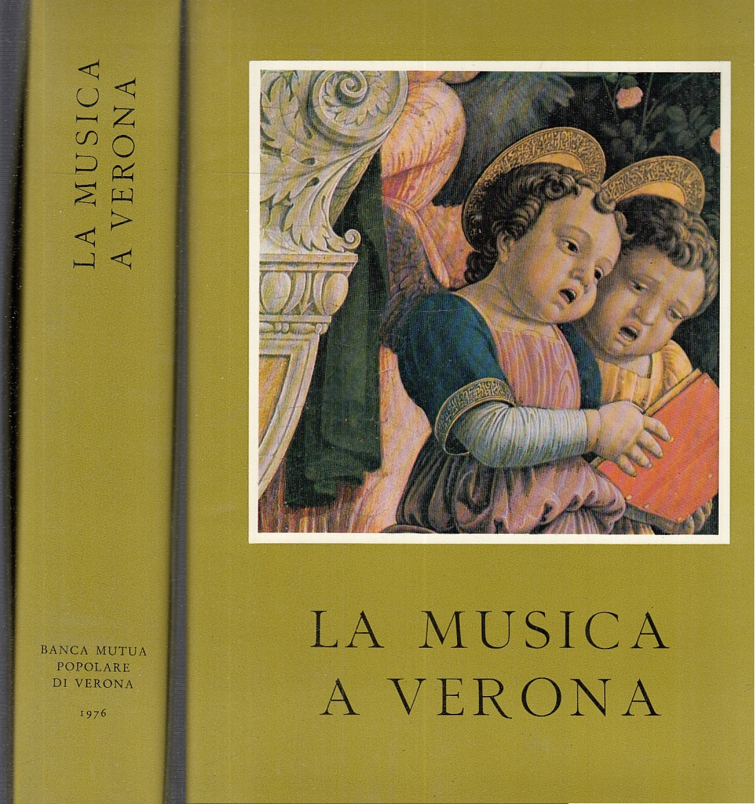 LT- LA MUSICA A VERONA COFANETTO -- BANCA MUTUA POPOLARE --- 1976 - CS - ZFS