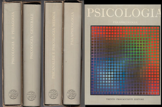LZ- ENCICLOPEDIA DELLA PSICOLOGIA 4 VOLUMI- HUISMAN- PROCACCIANTI- 1973- CS- ZFS