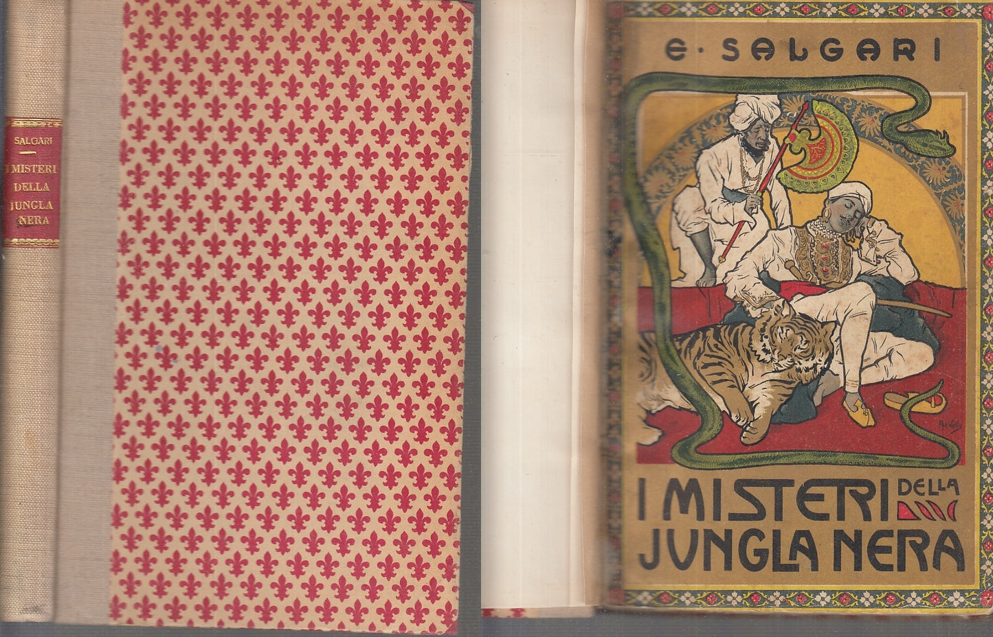 LB- I MISTERI DELLA JUNGLA NERA -SALGARI - VALLARDI --- 1936 - C - XFS96