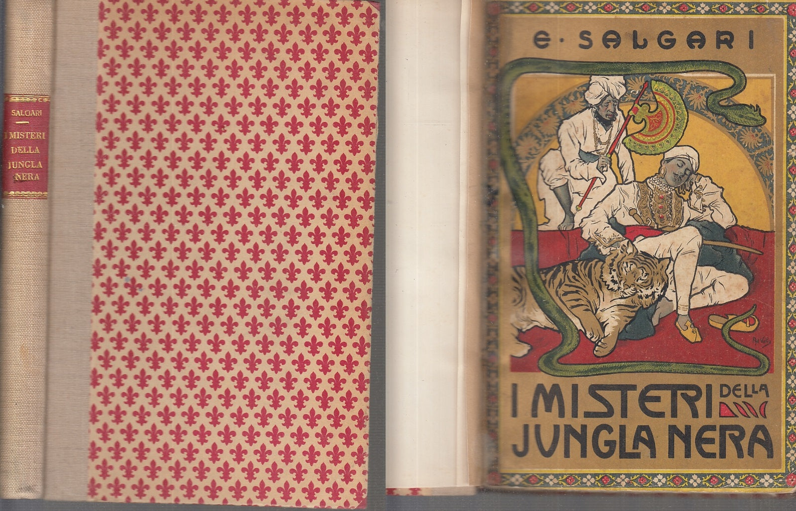 LB- I MISTERI DELLA JUNGLA NERA -SALGARI - VALLARDI --- 1936 - C - XFS96
