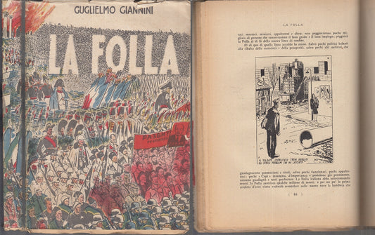 LS- LA FOLLA SEIMILA ANNI DI LOTTA - GUGLIELMO GIANNINI- FARO--- 1945- B- ZFS198