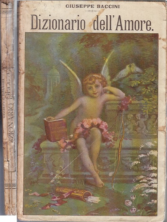 LZ- DIZIONARIO DELL'AMORE - GIUSEPPE BACCINI - ADRIANO SALANI --- 1913- B- XFS96