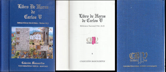 LZ- LIBRO DE HORAS DE CARLOS V BIBLIOTECA NACIONAL Vitrina 24.3 - 2003- C- XFS75