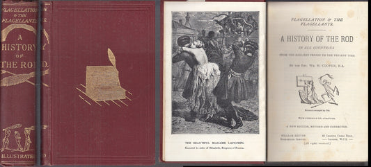 LH- FLAGELLATION & FLAGELLANTS A HISTORY OF THE ROD - COOPER ---- 1869- C- XFS58