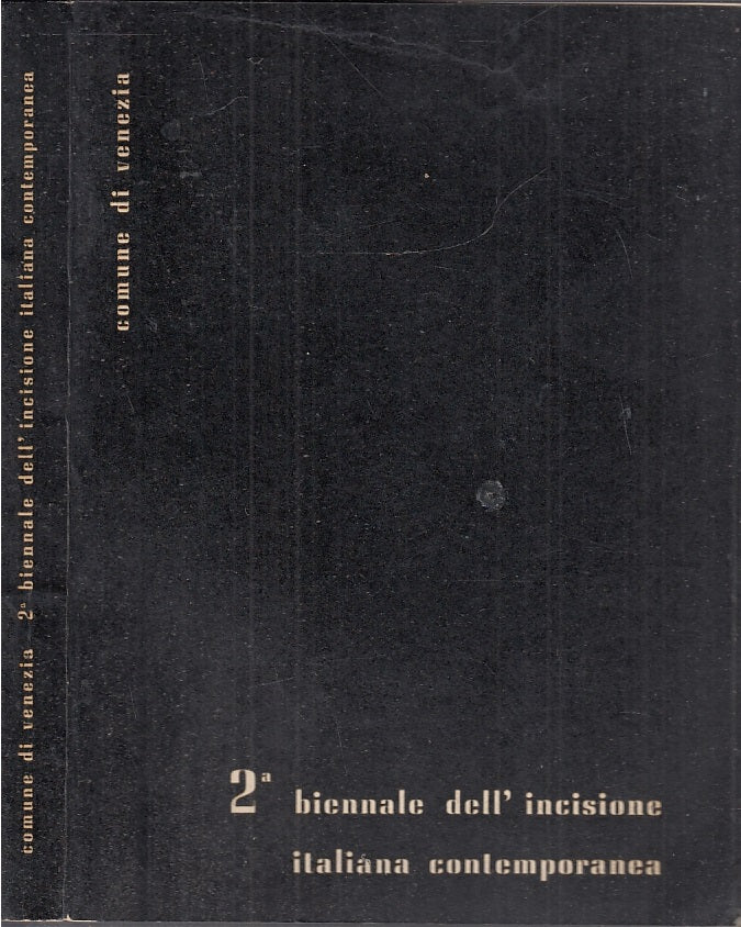 LT- 2a BIENNALE DELL'INCISIONE ITALIANA CONTEMPORANEA-- VENEZIA--- 1957- B-XFS58