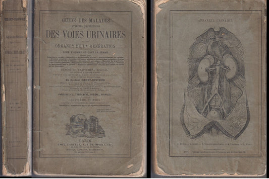 LH- GUIDE DES MALADES VOIES URINARES GENERATION - DUVIVIER ---- 1856 - B - XFS60