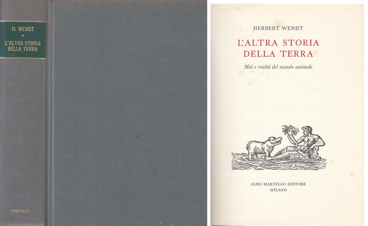 LZ- L'ALTRA STORIA DELLA TERRA - WENDT - MARTELLO --- 1959 - C - YFS493