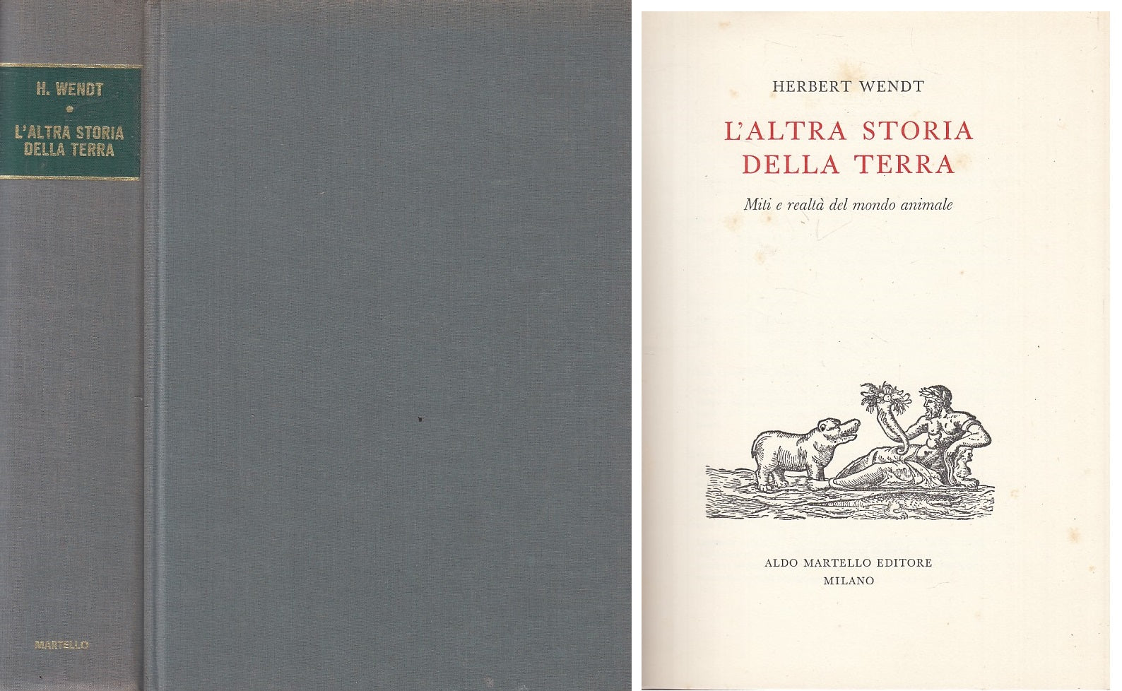 LZ- L'ALTRA STORIA DELLA TERRA - WENDT - MARTELLO --- 1959 - C - YFS493