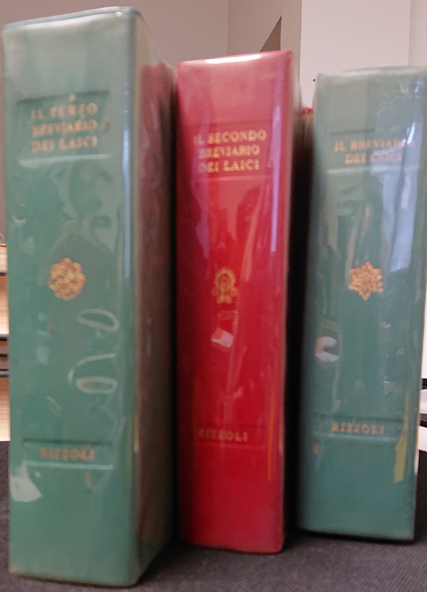 LS - IL BREVIARIO DEI LAICI 3 VOLUMI - RUSCA - RIZZOLI --- 1970 - CS - YDS284