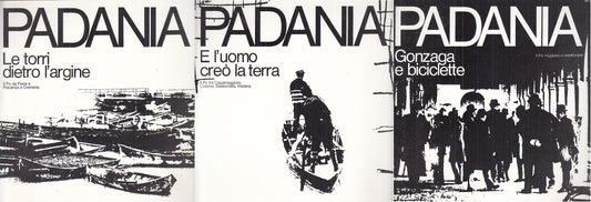 LV- PADANIA (4 OPUSCOLI) - SERMASI - COM. TURISTICO E.R. --- 1981 - B - YFS781