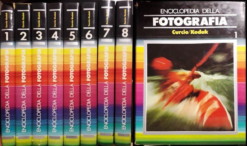 LZ- ENCICLOPEDIA DELLA FOTOGRAFIA 1/8 COMPLETA -- CURCIO KODAK --- 1983- CS- YFS