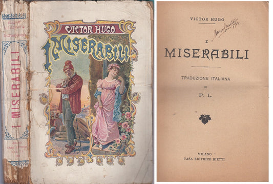 I MISERABILI - VICTOR HUGO - BIETTI --- 1900 - B - ZFS65