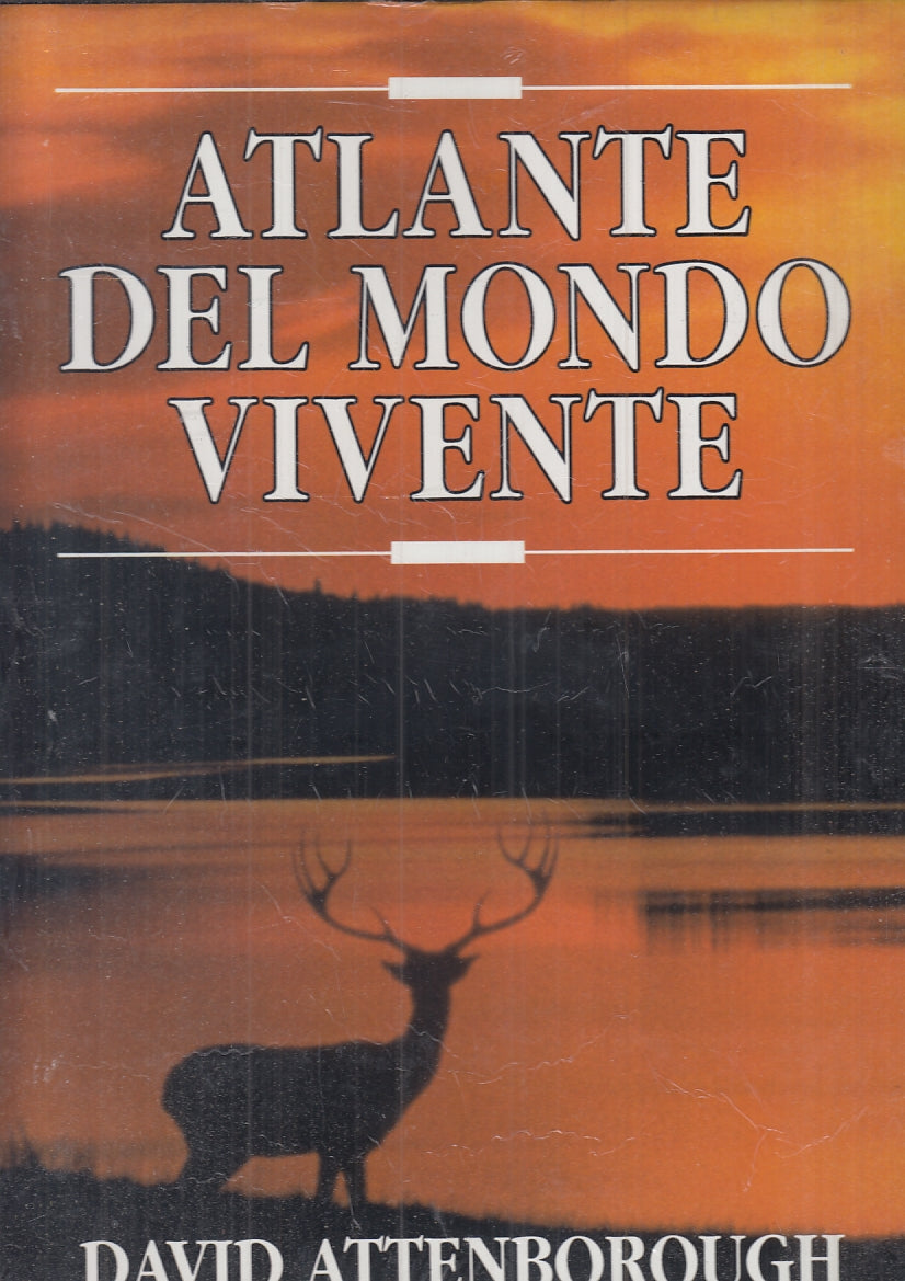 LV- ATLANTE DEL MONDO VIVENTE NUOVO- ATTENBOROUGH- DeAGOSTINI--- 1990- CS-YFS144