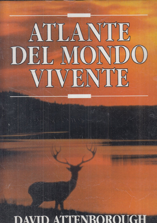 LV- ATLANTE DEL MONDO VIVENTE NUOVO- ATTENBOROUGH- DeAGOSTINI--- 1990- CS-YFS144