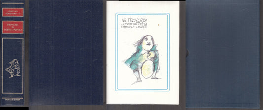 LZ- PROVERBI DI TUTTI I POPOLI LITOGRAFIE- STRAFFORELLO LUZZATI-- 1994- C- XFS98
