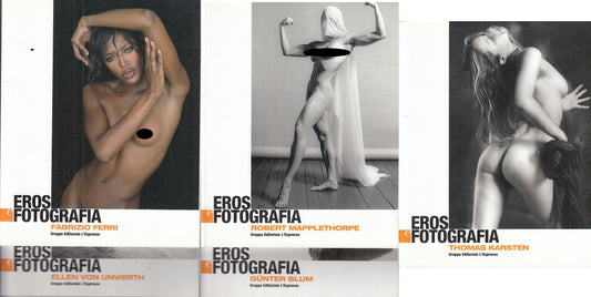LX - EROS E FOTOGRAFIA 5 VOLUMI -- L'ESPRESSO --- 2003 - B - YDS55