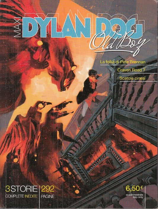 FB- DYLAN DOG MAXI N.24 OLD BOY FOLLIA DI PETE BRENNAN -- BONELLI- 2015- B- A23