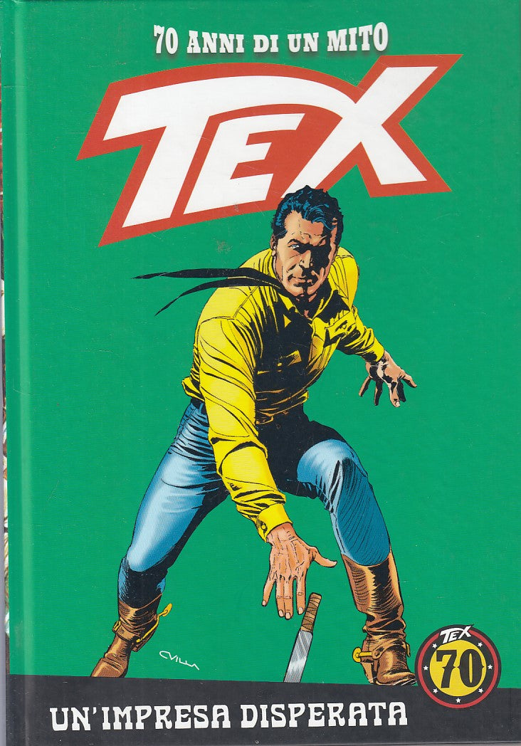 FB- 70 ANNI DI UN MITO TEX N.13 IMPRESA DISPERATA FIGURINE-- GdS- 2019 - C - TBX
