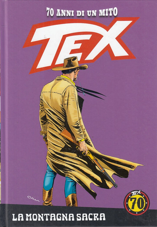 FB- 70 ANNI DI UN MITO TEX N.58 MONTAGNA SACRA CON FIGURINE -- GdS -- C - G24