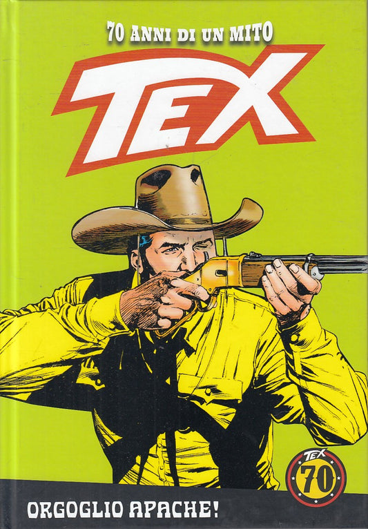 FB- 70 ANNI DI UN MITO TEX N.50 ORGOGLIO APACHE! CON FIGURINE -- GdS -- C - G24