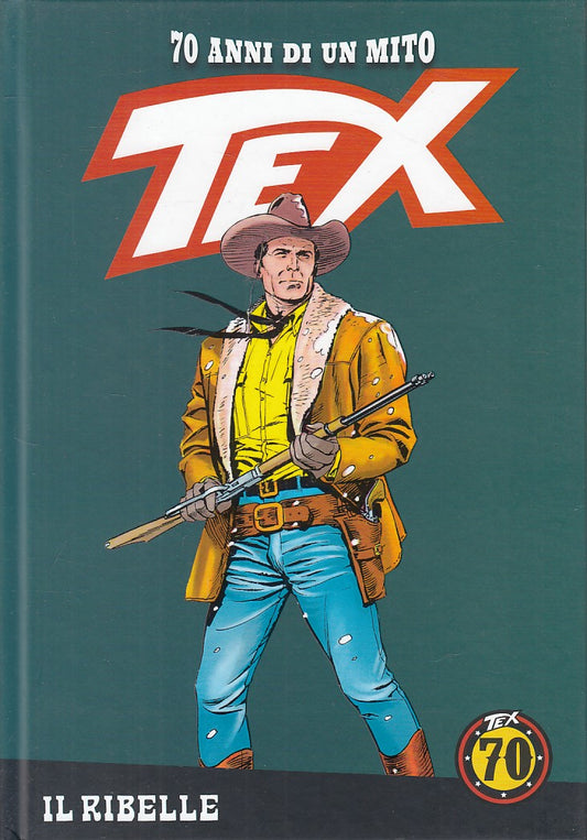 FB- 70 ANNI DI UN MITO TEX N.49 IL RIBELLE CON FIGURINE -- GdS -- C - G24