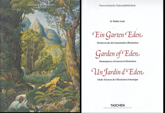 LZ- GARDEN OF EDEN BOTANICAL ILLUSTRATION - LACK- TASCHEN --- 2008 - CS - YFS790
