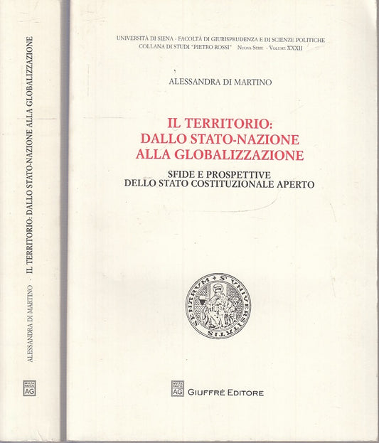 LZ- IL TERRITORIO STATO NAZIONE - DI MARTINO- GIUFFRE' --- 2010 - B - XFS68