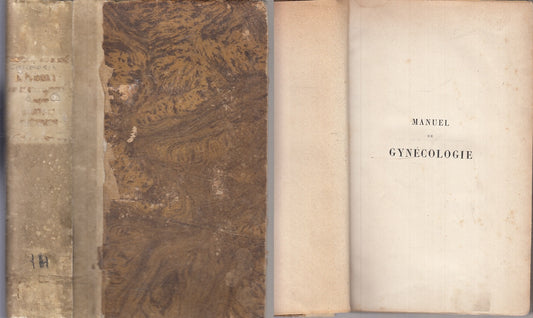 LZ- MANUEL DE GYNECOLOGIE FRANCESE ILLUSTRATO - HARTBARBOUR ---- 1883 -- XFS138