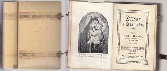 LD- ZVONKY S NEBES RISE LIBRO PREGHIERE CECO - VAKLAV KUDRNA ---- 1890- C- XFS33