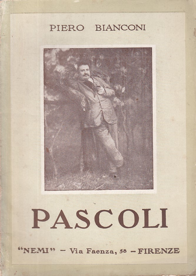 LN- PASCOLI - PIERO BIANCONI - NEMI FIRENZE --- 1933 - B - YFS424