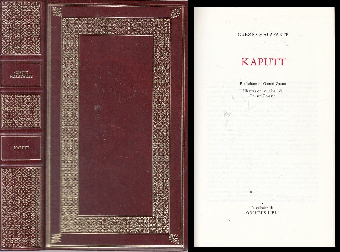 LN- KAPUTT - MALAPARTE - VALLECCHI - PIU' BEI ROMANZI -- 1972 - C - YFS424