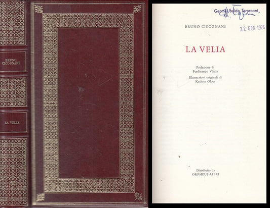 LN- LA VELIA - CICOGNANI - VALLECCHI - PIU' BEI ROMANZI -- 1972 - C - YFS424